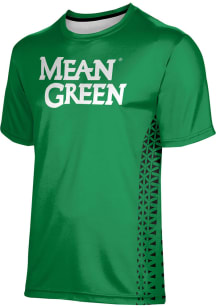 ProSphere North Texas Mean Green Green Geometric Short Sleeve T Shirt