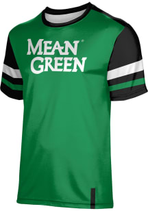 ProSphere North Texas Mean Green Green Old School Short Sleeve T Shirt