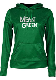 ProSphere North Texas Mean Green Womens Green Heather Hooded Sweatshirt