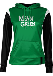 ProSphere North Texas Mean Green Womens Green Tailgate Hooded Sweatshirt