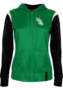 ProSphere North Texas Mean Green Womens Green Tailgate Light Weight Jacket