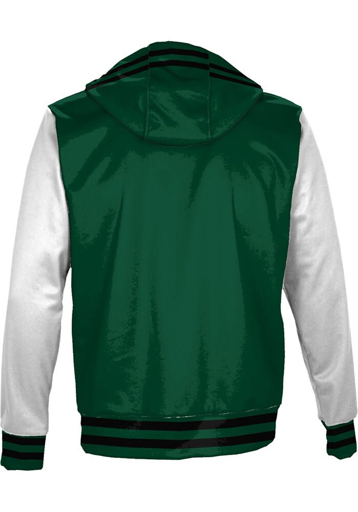 ProSphere Ohio Bobcats Youth Green Letterman Long Sleeve Hoodie