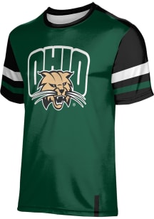 ProSphere Ohio Bobcats Youth Green Old School Short Sleeve T-Shirt