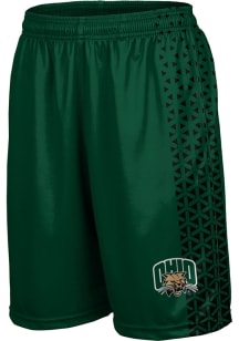 ProSphere Ohio Bobcats Mens Green Geometric Shorts