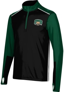 ProSphere Ohio Bobcats Mens Green Counter Long Sleeve 1/4 Zip Pullover