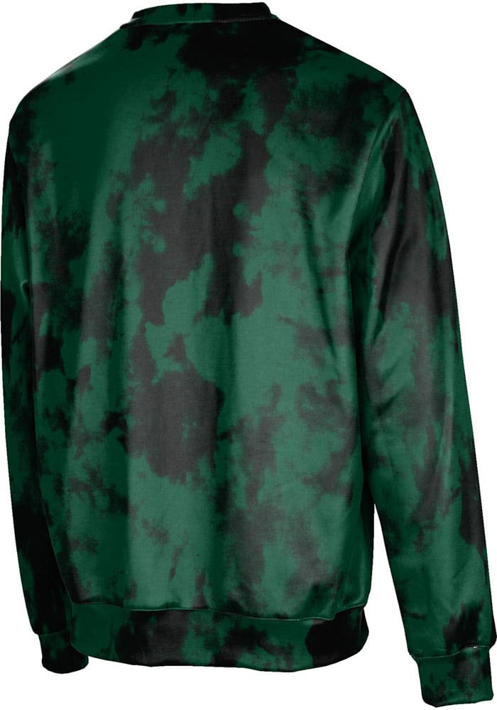 ProSphere Ohio Bobcats Mens Green Grunge Long Sleeve Crew Sweatshirt