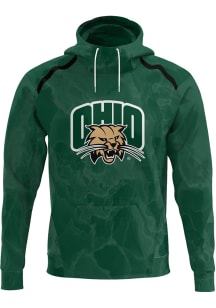 ProSphere Ohio Bobcats Mens Green Element Long Sleeve Hoodie
