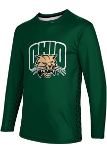 ProSphere Ohio Bobcats Green Geometric Long Sleeve T Shirt