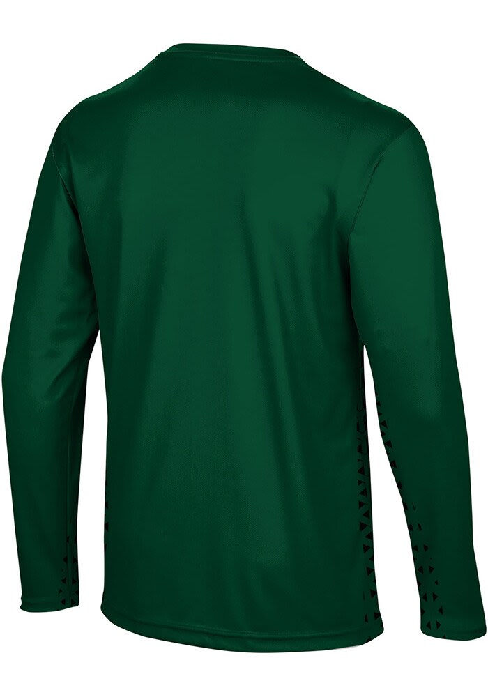 ProSphere Ohio Bobcats Green Geometric Long Sleeve T Shirt