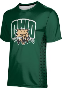 ProSphere Ohio Bobcats Green Geometric Short Sleeve T Shirt