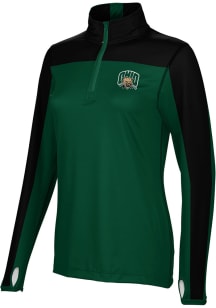 ProSphere Ohio Bobcats Womens Green Sharp 1/4 Zip Pullover