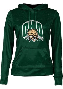 ProSphere Ohio Bobcats Womens Green Heather Hooded Sweatshirt
