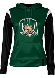 ProSphere Ohio Bobcats Womens Green Tailgate Hooded Sweatshirt