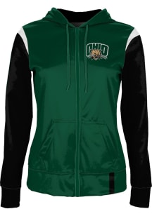 ProSphere Ohio Bobcats Womens Green Tailgate Light Weight Jacket