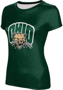 ProSphere Ohio Bobcats Womens Green Heather Short Sleeve T-Shirt
