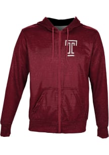 ProSphere Temple Owls Mens Red Heather Light Weight Jacket