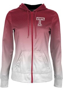 ProSphere Temple Owls Womens Red Zoom Light Weight Jacket
