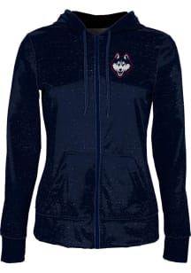 ProSphere UConn Huskies Womens Navy Blue Heather Light Weight Jacket