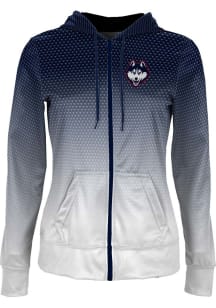 ProSphere UConn Huskies Womens Navy Blue Zoom Light Weight Jacket
