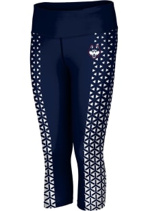 ProSphere UConn Huskies Womens Navy Blue Geometric Pants