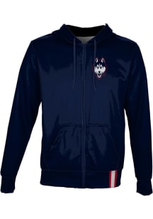 ProSphere UConn Huskies Youth Navy Blue Solid Light Weight Jacket