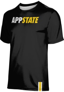 ProSphere Appalachian State Mountaineers Black Solid Short Sleeve T Shirt