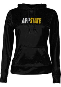 ProSphere Appalachian State Mountaineers Womens Black Heather Hooded Sweatshirt