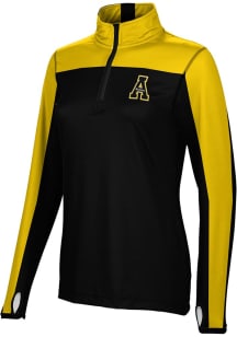 ProSphere Appalachian State Mountaineers Womens Black Sharp 1/4 Zip Pullover