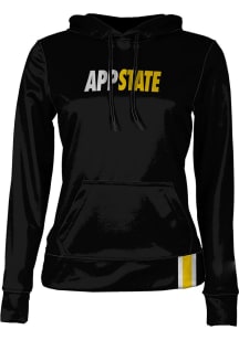 ProSphere Appalachian State Mountaineers Womens Black Solid Hooded Sweatshirt