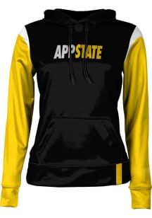 ProSphere Appalachian State Mountaineers Womens Black Tailgate Hooded Sweatshirt