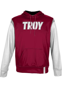 ProSphere Troy Trojans Youth Red Tailgate Long Sleeve Hoodie
