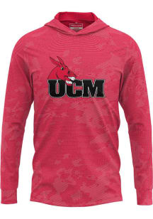 ProSphere Central Missouri Mules Mens Red Disrupter Long Sleeve Hoodie