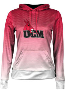 ProSphere Central Missouri Mules Womens Red Zoom Hooded Sweatshirt
