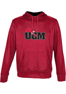 ProSphere Central Missouri Mules Youth Red Heather Long Sleeve Hoodie
