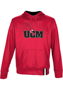 ProSphere Central Missouri Mules Youth Red Solid Long Sleeve Hoodie