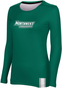 ProSphere Northwest Missouri State Bearcats Womens Green Solid LS Tee