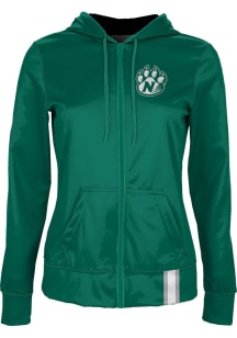 ProSphere Northwest Missouri State Bearcats Womens Green Solid Light Weight Jacket