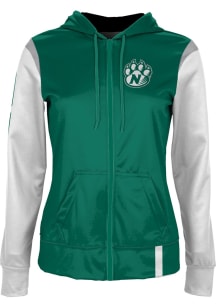 ProSphere Northwest Missouri State Bearcats Womens Green Tailgate Light Weight Jacket