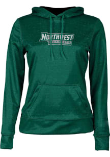 ProSphere Northwest Missouri State Bearcats Womens Green Heather Hooded Sweatshirt