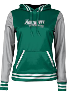 ProSphere Northwest Missouri State Bearcats Womens Green Letterman Hooded Sweatshirt