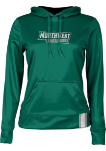 ProSphere Northwest Missouri State Bearcats Womens Green Solid Hooded Sweatshirt