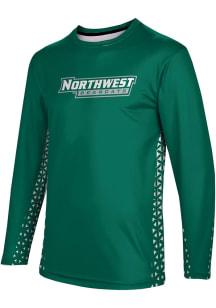 ProSphere Northwest Missouri State Bearcats Green Geometric Long Sleeve T Shirt