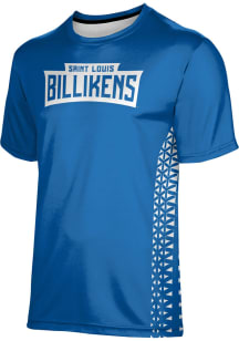 ProSphere Saint Louis Billikens Blue Geometric Short Sleeve T Shirt