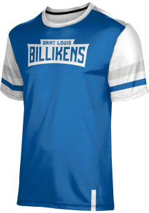 ProSphere Saint Louis Billikens Blue Old School Short Sleeve T Shirt