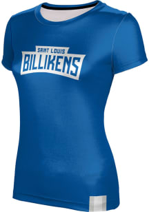 ProSphere Saint Louis Billikens Womens Blue Solid Short Sleeve T-Shirt