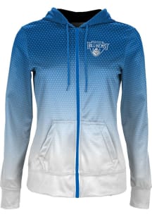 ProSphere Saint Louis Billikens Womens Blue Zoom Light Weight Jacket