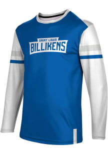 ProSphere Saint Louis Billikens Blue Old School Long Sleeve T Shirt