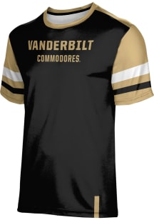 ProSphere Vanderbilt Commodores Black Old School Short Sleeve T Shirt
