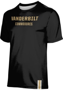 ProSphere Vanderbilt Commodores Youth Black Solid Short Sleeve T-Shirt