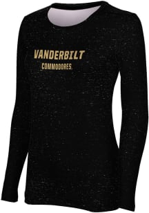 ProSphere Vanderbilt Commodores Womens Black Heather LS Tee